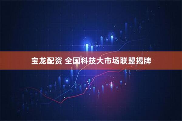 宝龙配资 全国科技大市场联盟揭牌